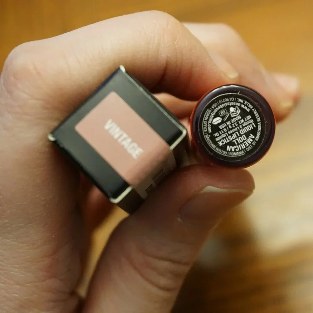 Anastasia American Doll Liquid Lipstick & Vintage